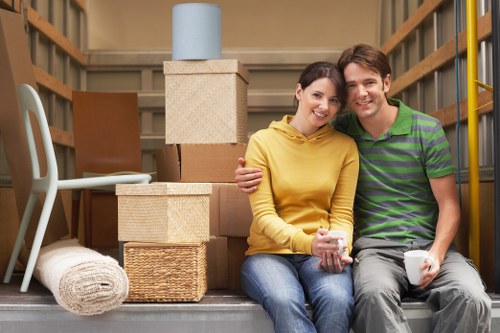 Professional team planning a commercial relocation